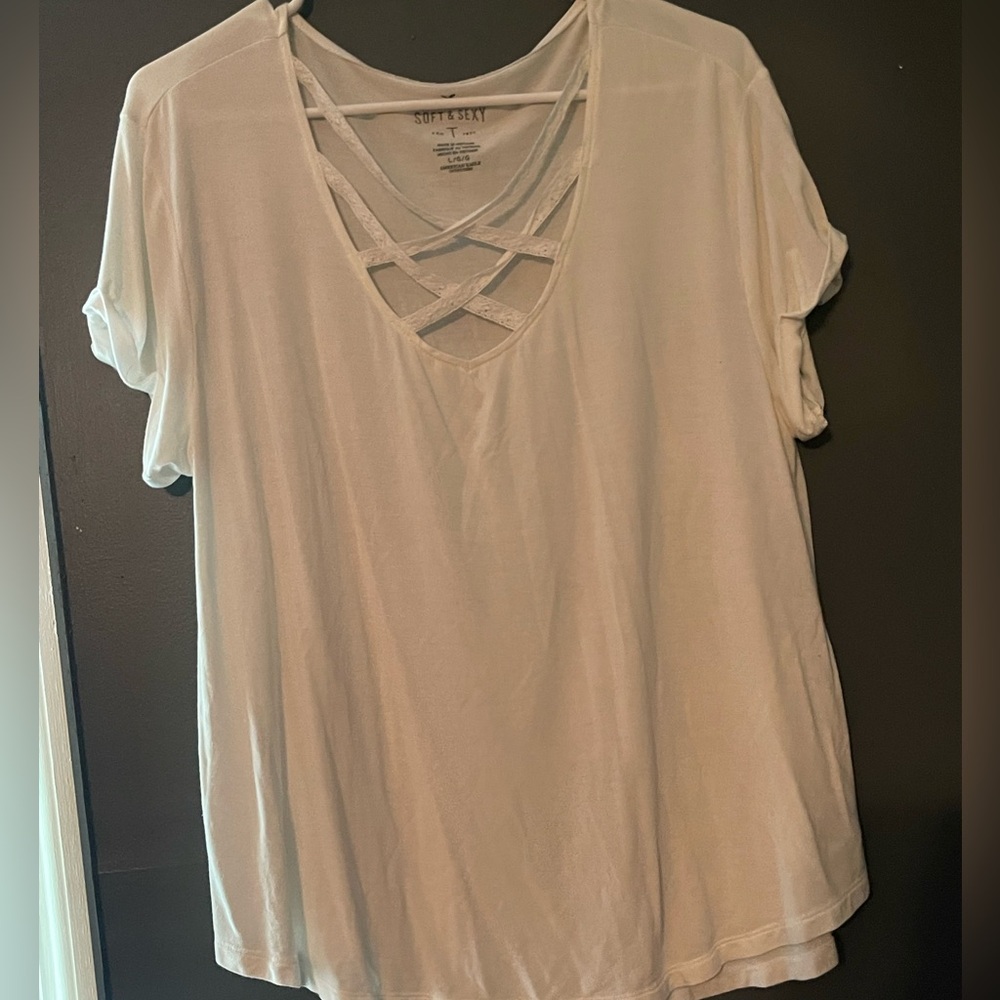 american eagle soft & sexy shirt